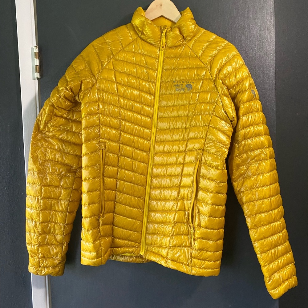 Mountain Hardware Men’s Ghost Whisperer Jacket in Moon Moss size Small